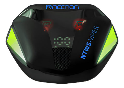 Necnon Audífonos Intrauriculares Ntws-viper Bluetooth Negro