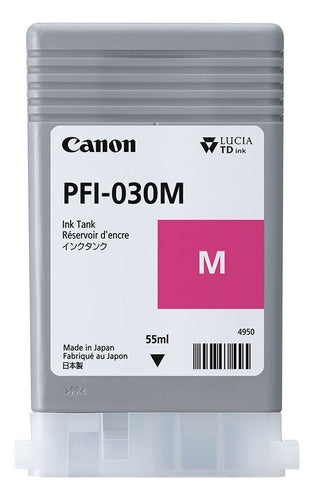 Cartucho De Tinta Canon Pfi-030 Magenta 3491c001aa 55ml /vc