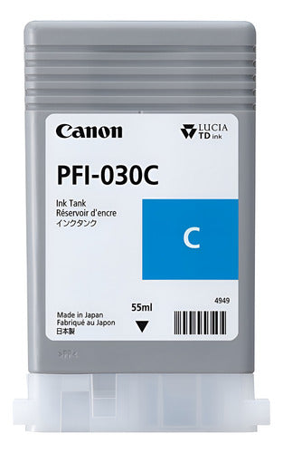 Cartucho Canon Pfi-030 Cyan 3490c001aa 55ml /vc