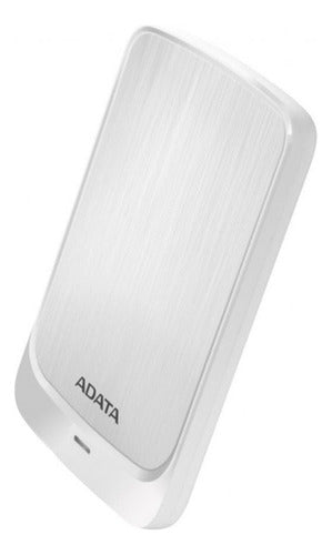 Disco Duro Externo Adata Hv320, 2tb, Usb 3.1, Blanco Mac/pc