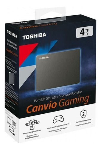 Disco Duro Externo Toshiba 2.5 , 4tb Usb Pc/playstation/xbox