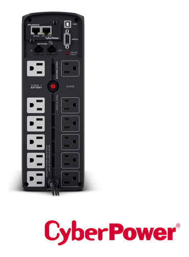 No Break Cyberpower Cp1500pfclcda Línea Interactiva 1000w