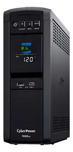 No Break Cyberpower Cp1500pfclcda Línea Interactiva 1000w