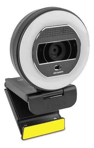 Yeyian Webcam Flexcam 2560x1440 Píx Usb Negro Ypw-qhdaf-m1