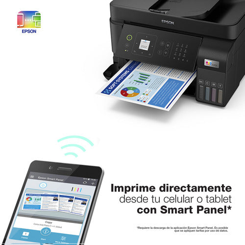 Multifuncional Epson Ecotank L5590, Color, Inyección, Tanque