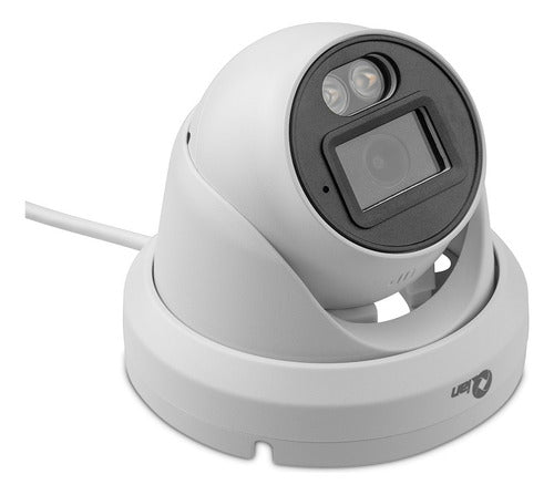 Cámara Ip Domo Qian Qec-itur5 De 5mp Ir 30 Metros Ip66, Poe.