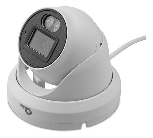 Cámara Ip Domo Qian Qec-itur5 De 5mp Ir 30 Metros Ip66, Poe.