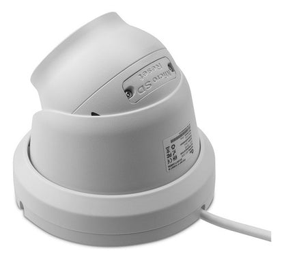 Cámara Ip Domo Qian Qec-itur5 De 5mp Ir 30 Metros Ip66, Poe.