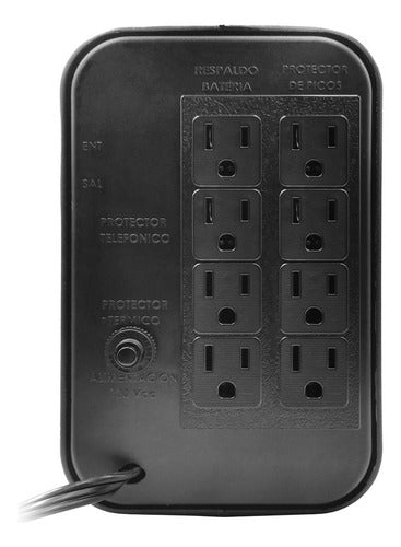 No Break Complet Mt1005, 500w 1000va Salida 120v 8 Contactos