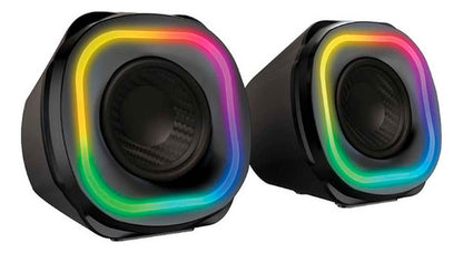 Balam Rush Bocina Gamer Glimm Quad Bg555 Bluetooth 2 Pzs