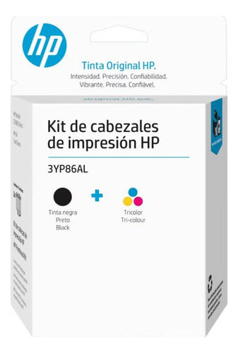Kit Cabezal Hp Tricolor  Negro Gt5810,5820 Ink Tank  315,415