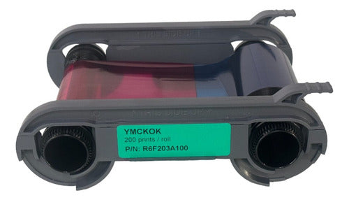 Cinta Ribbon Primacy 2 Evolis Color Ymcko-k R6f203a100
