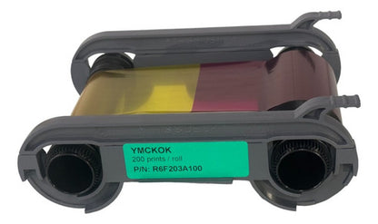 Cinta Ribbon Primacy 2 Evolis Color Ymcko-k R6f203a100