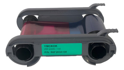 Cinta Ribbon Primacy 2 Evolis Color Ymcko-k R6f203a100
