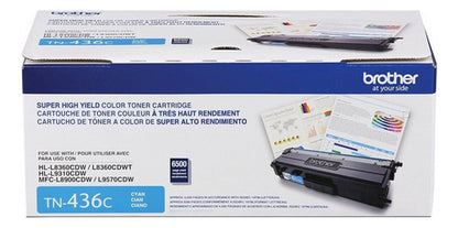 Tóner Brother Tn-436c Super Alto Rendimiento Cian, 6500 Pág