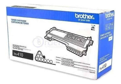 Tóner Brother Tn-410 Negro, 1000 Páginas Original