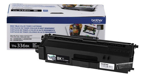 Tóner Brother Tn-336 Negro, 4000 Páginas Original Tn336bk