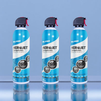 Aire Comprimido Kit De Limpieza Pc 3 Piezas 660ml Silimex