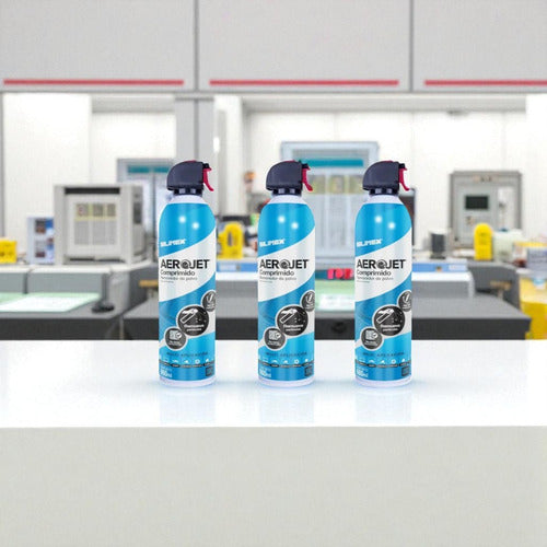 Aire Comprimido Kit De Limpieza Pc 3 Piezas 660ml Silimex