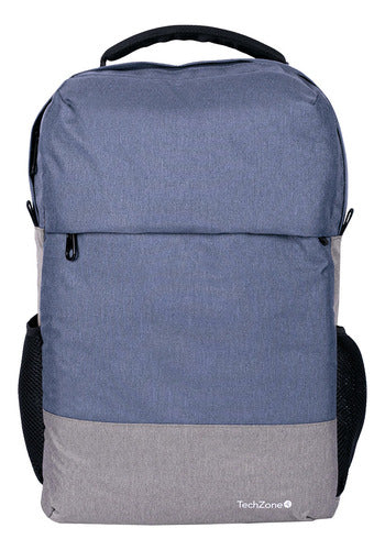 Techzone Mochila Nylon/poliéster Tz21lbp07 Laptop 15.6  Azul