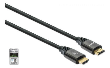 Manhattan Cable Hdmi Alta Velocidad Hdmi A Macho 2m Negro