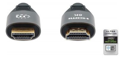 Manhattan Cable Hdmi Alta Velocidad Hdmi-a Macho 8k 60hz 3m