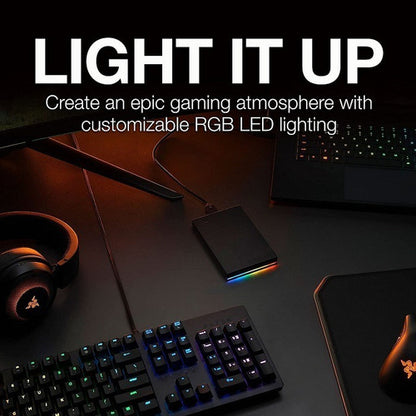 1tb Disco Externo Seagate Firecuda Gaming Rgb Stkl1000400