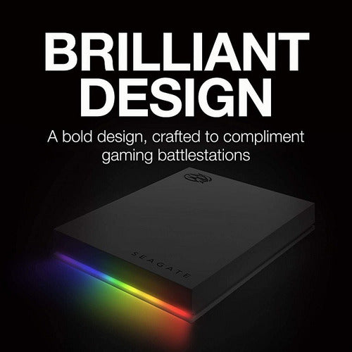 1tb Disco Externo Seagate Firecuda Gaming Rgb Stkl1000400