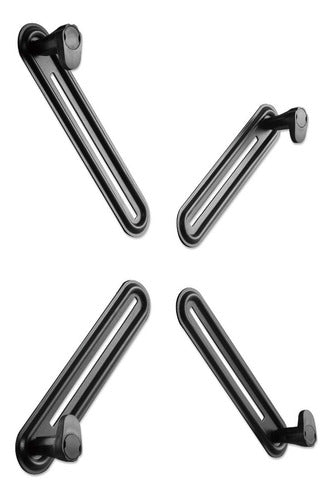 Manhattan Adaptador De Montaje Para Monitores No Vesa 13 -27 Negro