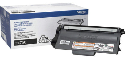 Tóner Brother Tn-750 Negro, 8000 Páginas