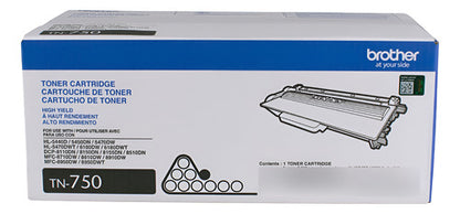 Tóner Brother Tn-750 Negro, 8000 Páginas