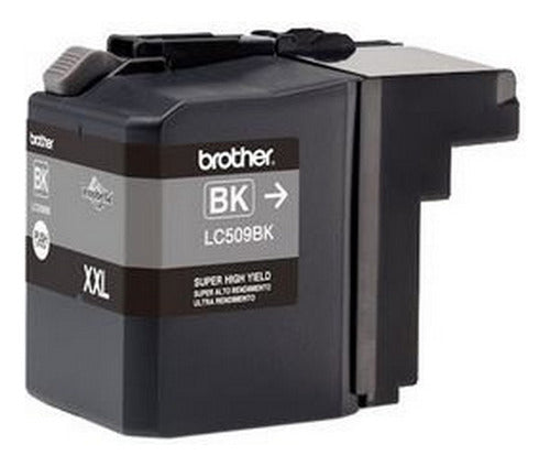 Cartucho Brother Lc-509bk Negro, 2400 Páginas