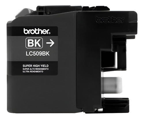 Cartucho Brother Lc-509bk Negro, 2400 Páginas