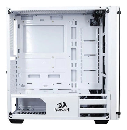 Gabinete Gamer Redragon Wheeljack Blanco **sin Abanicos**