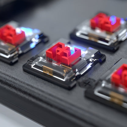 Teclado Mecánico Gamer Redragon Horus K621rgb-wireless-red S
