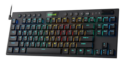 Teclado Mecánico Gamer Redragon Horus K621rgb-wireless-red S