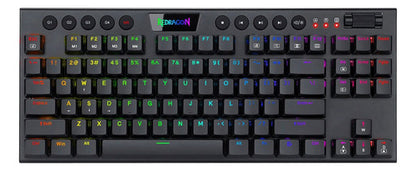 Teclado Mecánico Gamer Redragon Horus K621rgb-wireless-red S