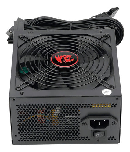 Fuente De Poder Redragon Rgps Gc-ps002 600w Negra 100v/240v