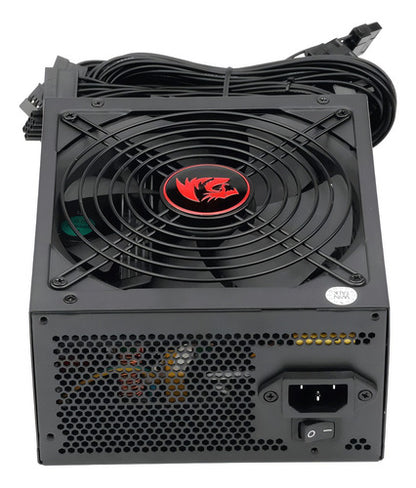 Fuente De Poder Redragon Rgps Gc-ps002 600w Negra 100v/240v