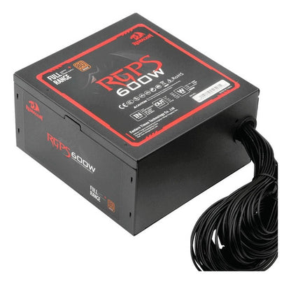 Fuente De Poder Redragon Rgps Gc-ps002 600w Negra 100v/240v