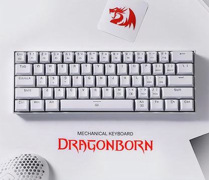 Teclado Mécanico 60% Redragon Dragonborn K630rgb Red Switch