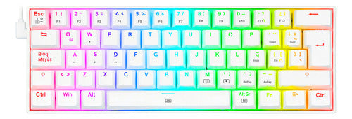 Teclado Mécanico 60% Redragon Dragonborn K630rgb Red Switch