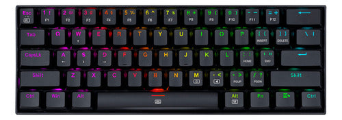 Teclado Mécanico 60% Redragon Dragonborn K630rgb Red Switch