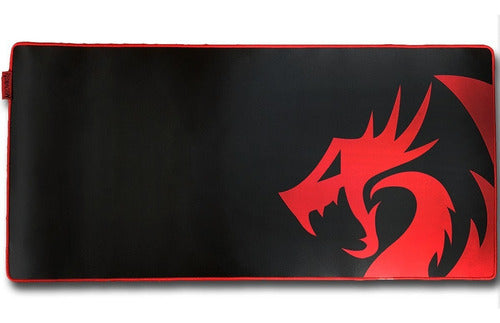 Mousepad Redragon Kunlun L P006 88x42cm Grosor 4mm Negrorojo
