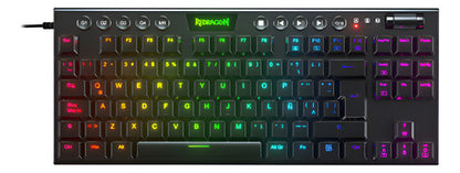 Teclado Mecánico Gamer Redragon Horus K622rgb,tkl Red Switch