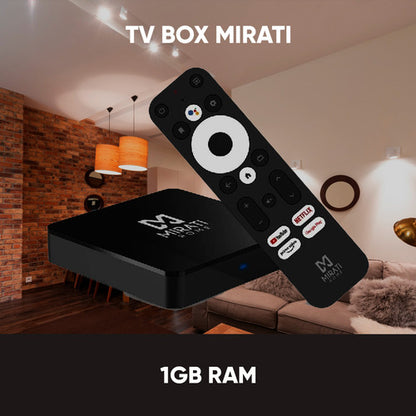 Smart Tv Box Mirati Full Hd Android Tv 10 1gb Ram 8gb Hdmi