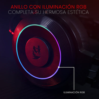 Redragon Audífonos Gamer Micrófono H320-rgb Lamia 2 7.1 Usb