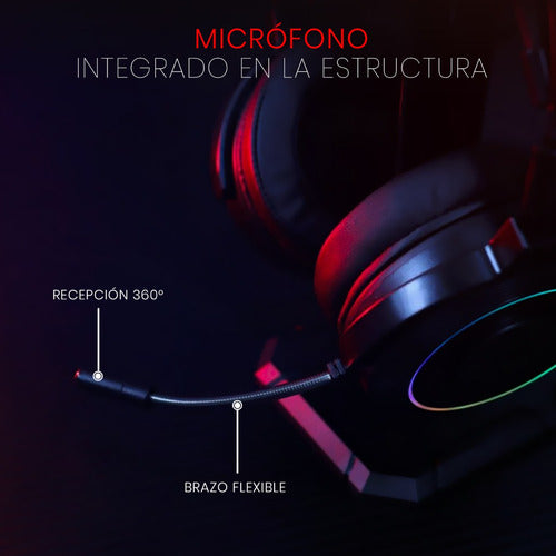 Redragon Audífonos Gamer Micrófono H320-rgb Lamia 2 7.1 Usb