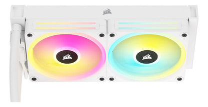 Corsair Icue Link H100i Rgb Aio Enfriamiento Líquido Blanco