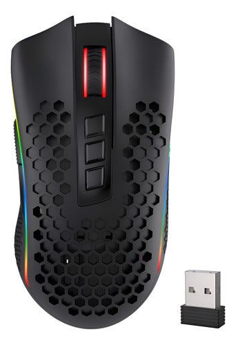 Storm Pro:  Wireless/alambrico + Dpi 100-16,000 + 8 Bot Rgb